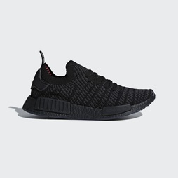 Adidas NMD_R1 STLT Primeknit Férfi Originals Cipő - Fekete [D76598]